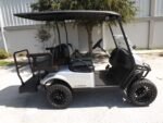 2025 E-Z-GO Express 4 Gas Lifted Golf Cart For Sale - Image 3