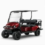2025 E-Z-G-O Express L6 Gas, Inferno Red | Carts & Parts