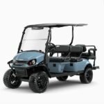 2025 E-Z-G-O Express L6 Gas, Ocean Grey | Carts & Parts