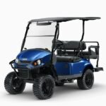 2025 E-Z-G-O Express S4 Gas, Blue | Carts & Parts