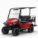 2025 E-Z-G-O Express S4 Gas,Flame Red | Carts & Parts