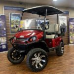 2025 E-Z-G-O Express S4 Gas,Inferno Red | Carts & Parts