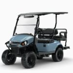 2025 E-Z-G-O Express S4 Gas, Ocean Grey | Carts & Parts