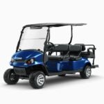 2025 E-Z-G-O Express S6 Elite Lithium, Blue | Carts & Parts