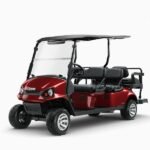 2025 E-Z-G-O Express S6 Elite Lithium, Inferno Red | Carts & Parts