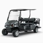 2025 E-Z-G-O Express S6 Gas, Metallic Charcoal | Carts & Parts