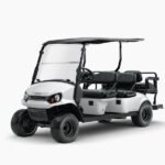 2025 E-Z-GO All-New Valor 6 Electric 48V, White | Carts & Parts