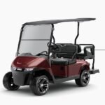 2025 E-Z-GO Freedom RXV Elite Lithium, Burgundy | Carts & Parts