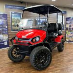 2026 E-Z-GO Liberty X Elite 2.2 Lifted • Lithium • Flame Red • Street-Ready and American-Built | OEM EZGO Golf Cart Part | Carts & Parts