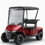 2026 E-Z-GO RXV Valor • Gas • Inferno Red • Street-Ready and American-Built