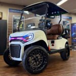 2027 E-Z-GO Liberty 4 XT Elite 2.2 Lifted • Lithium • Bright White • Street-Ready and American-Built | OEM EZGO Golf Cart Part | Carts & Parts