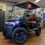 2027 E-Z-GO Liberty 4 XT Elite 2.2 Lifted • Lithium • Patriot Blue • Street-Ready and American-Built | OEM EZGO Golf Cart Part | Carts & Parts