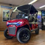 2027 E-Z-GO Liberty 4F XTL Elite 2.2 Lifted • Lithium • Inferno Red • Street-Ready and American-Built | OEM EZGO Golf Cart Part | Carts & Parts