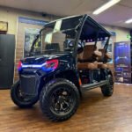 2027 E-Z-GO Liberty 4F XTL Elite 2.2 Lifted • Lithium • Patriot Blue • Street-Ready and American-Built | OEM EZGO Golf Cart Part | Carts & Parts